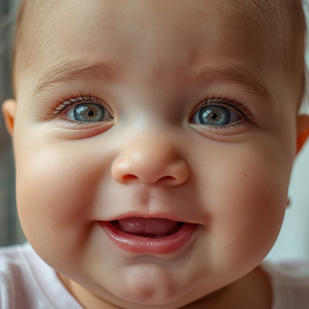 Cute Baby Girl Smile WhatsApp DP