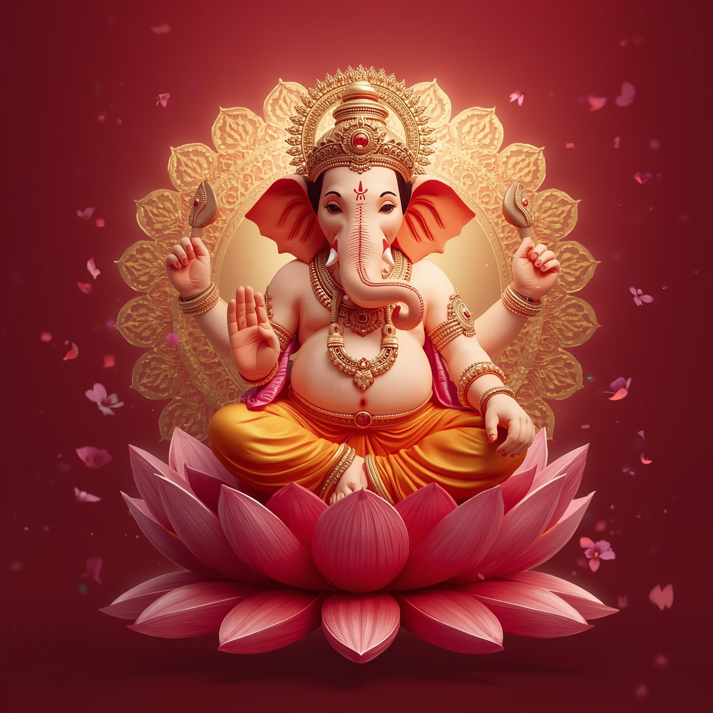 Religious Ganesh Ji Facebook DP