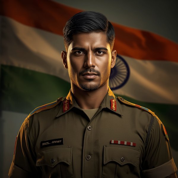 Proud Indian Soldier Facebook DP
