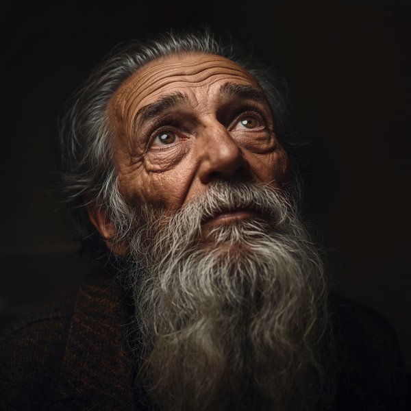 Wise Old Man Facebook DP