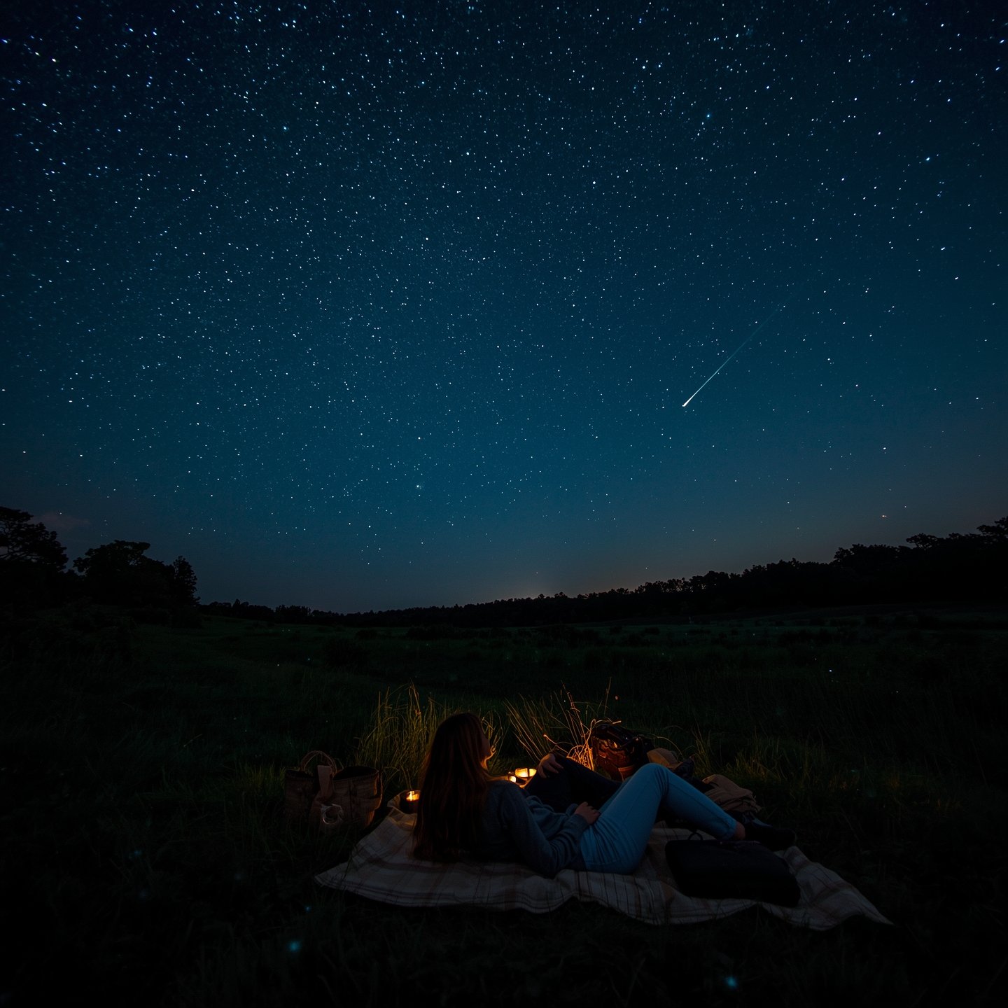 Couple Stargazing Together DP