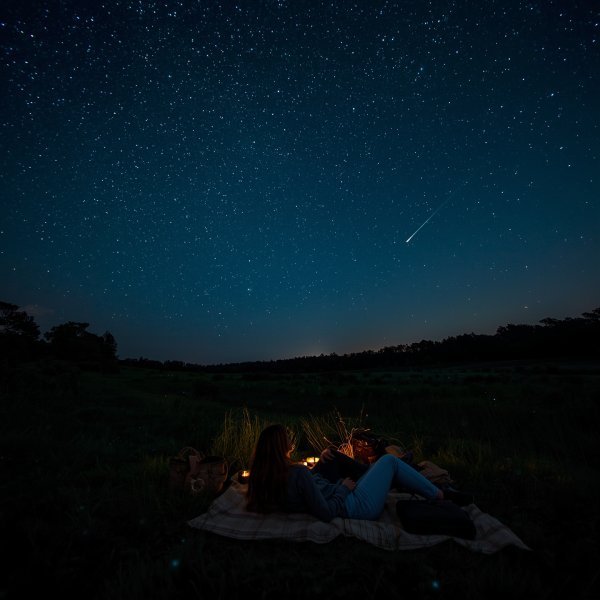 Couple Stargazing Together DP