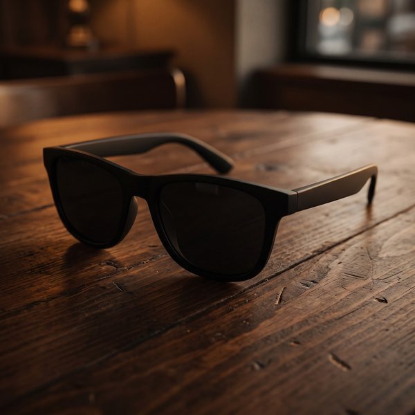 Sunglasses WhatsApp Boys Stylish DP – Black sunglasses on a wooden table. A free HD whatsapp boys stylish DP for WhatsApp, Instagram and Facebook pr…